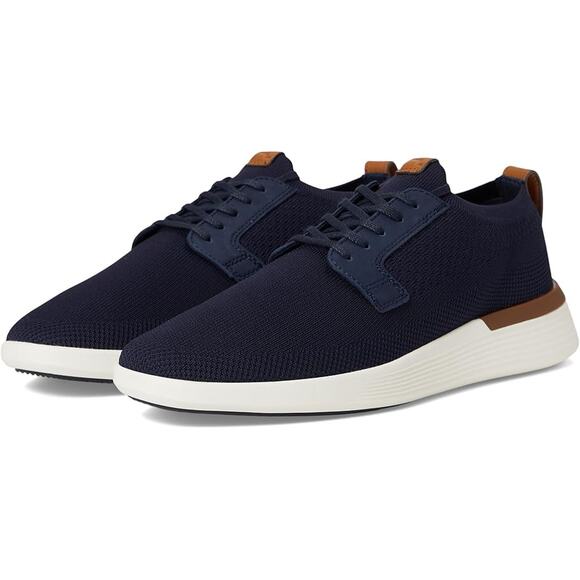 Wolf & Shepherd Mens Swiftknit Derby Sneakers US 6 EU 39 Navy Knit NIB - Picture 2 of 12